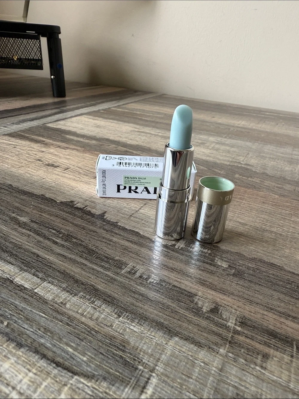 Prada Gold Compact Mirror with Prada Balm (Astral Pink) - Picture 3 of 3
